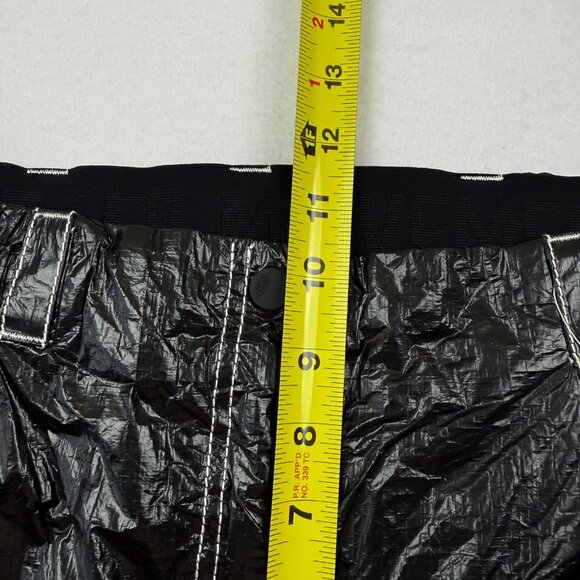 FP Movement Women Rough Rider Rich Black Elastic Parachute Tyvek Pants Sz S NWOT - Picture 10 of 13